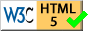 Valid HTML5